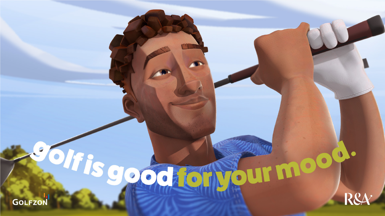 golf is good for your mood